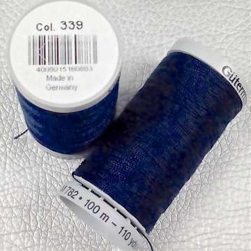 Gutermann garen extra sterk kleur 339 donker blauw