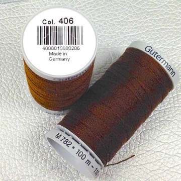 Gutermann garen extra sterk Kleur 406 bruin
