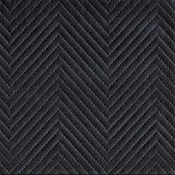 Kunstleer Monaco zwart 140 cm breed