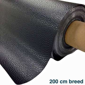 Kunstleer Black Buster Hufter Proof 200 cm breed.