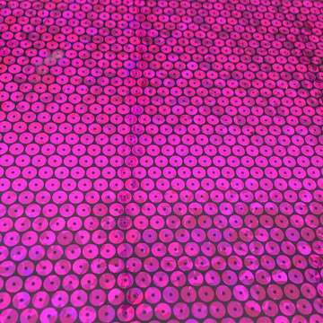 Kunstleer Disckoot fucshia 138 cm breed