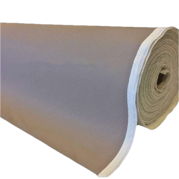 Kunstleer xp grove nerf Taupe 140 cm breed