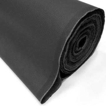 Kunstleer xpl zwart 1100 grove nerf 140 cm breed