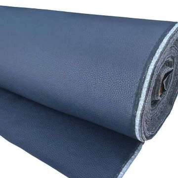 Kunstleer xpj 89 grove nerf kleur navy 140 cm breed