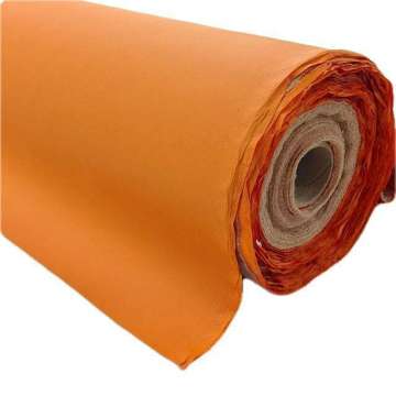 kunstleer xt manderijn 140 cm breed