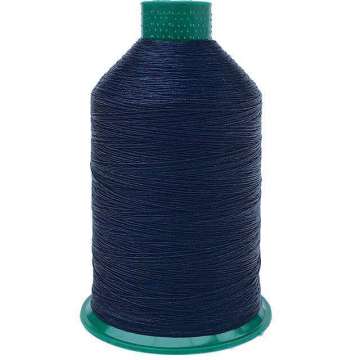 Leder garen donker blauw 5340 dikte 20