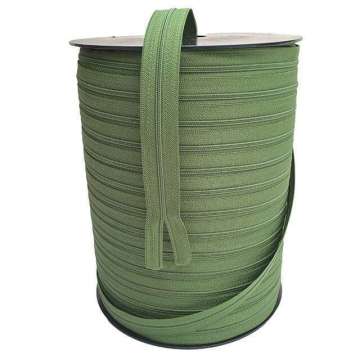 Optilon olijf 4 mm rits per meter