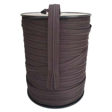 Optilon donker bruin 4 mm rits per meter