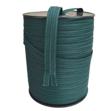 Optilon donker groen 4 mm rits per meter