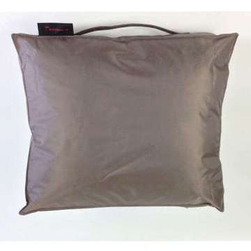 Outdoor zit kussen 50x50x10 cm Taupe pvc