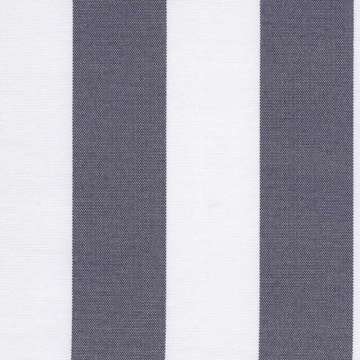 Outdoorstof Berlin 160 streep antraciet 150 cm breed