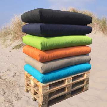Pallet kussens Joan 80x120x10cm in 10 kleuren