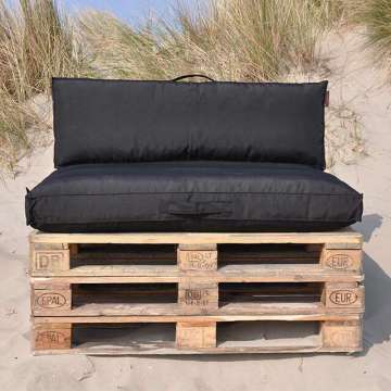 Pallet kussens zwart