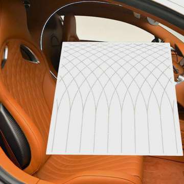 Patroon sjabloon stikwerk Bugatti
