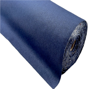 Meubelstof posthuma blauw 145 cm breed
