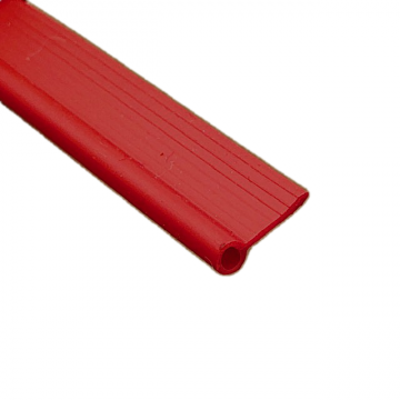 Pvc instik bies in diverse kleuren  bies rood