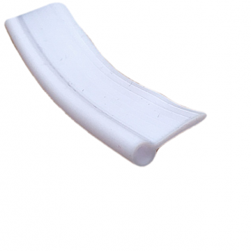 Pvc instik bies in diverse kleuren  bies wit
