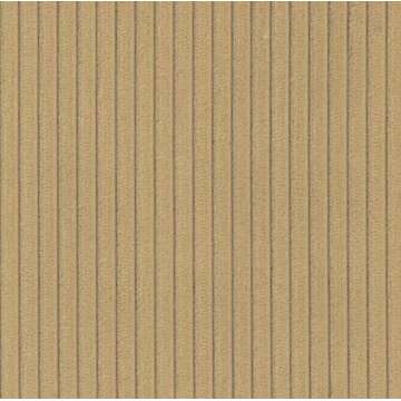 Ribje soft oker 140 cm breed meubelstof