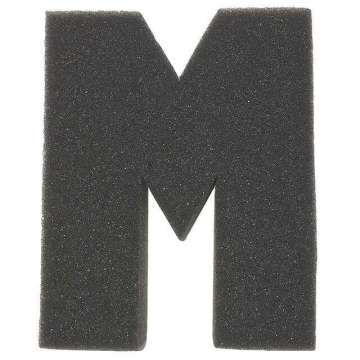 schuim Letter M