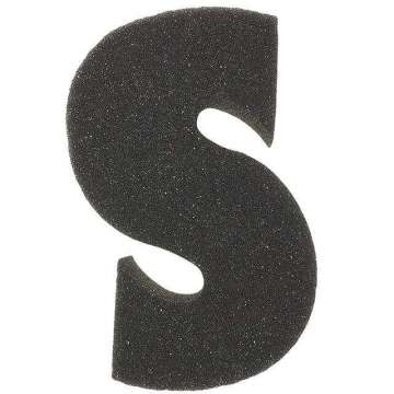 schuim Letter S