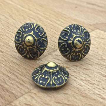 Siernagel D28 Brons renaissance kop 14 mm