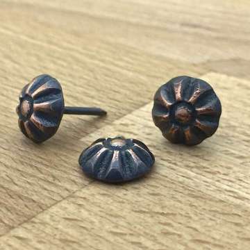 Siernagel D31 Oud koper kop 12 mm