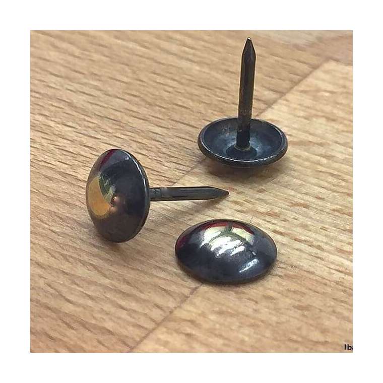 1000 siernagels brons doorgeschuurd kop 10,5 mm