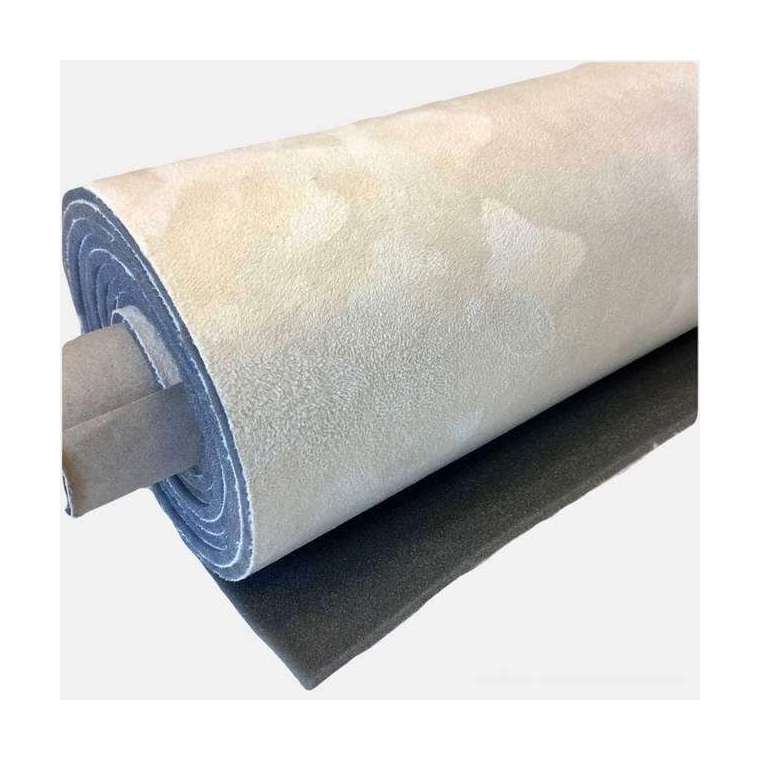 Wandbekleding Algantara beige 145 cm breed
