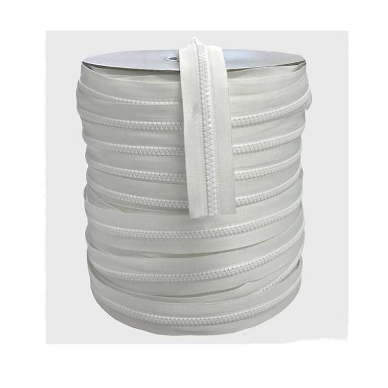 Bloktand rits 6 mm wit 