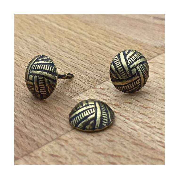 D43 Brons renaissance kop 11 mm