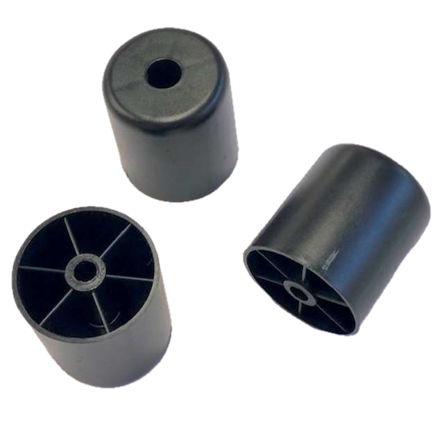 Dop meubel poot 55 mm hoog diameter 50 mm