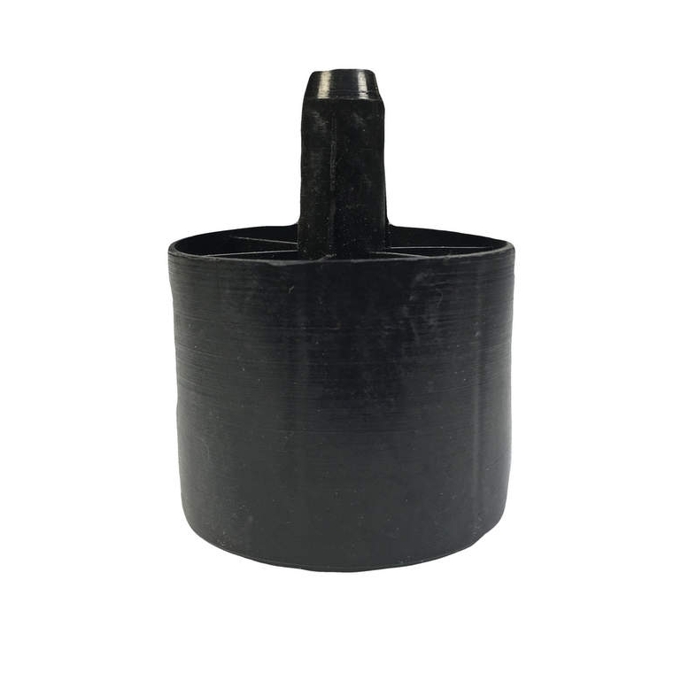 Dop meubel poot hoog 48 mm met stift