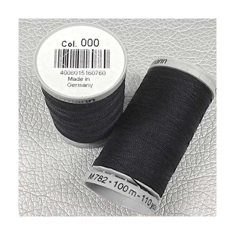 Gutermann garen extra sterk Kleur 000 zwart