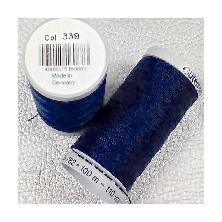 Gutermann garen extra sterk kleur 339 donker blauw