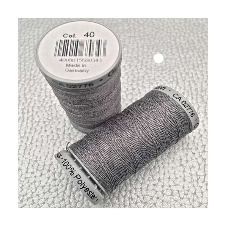 Guterman garen extra sterk kleur 40 grijs