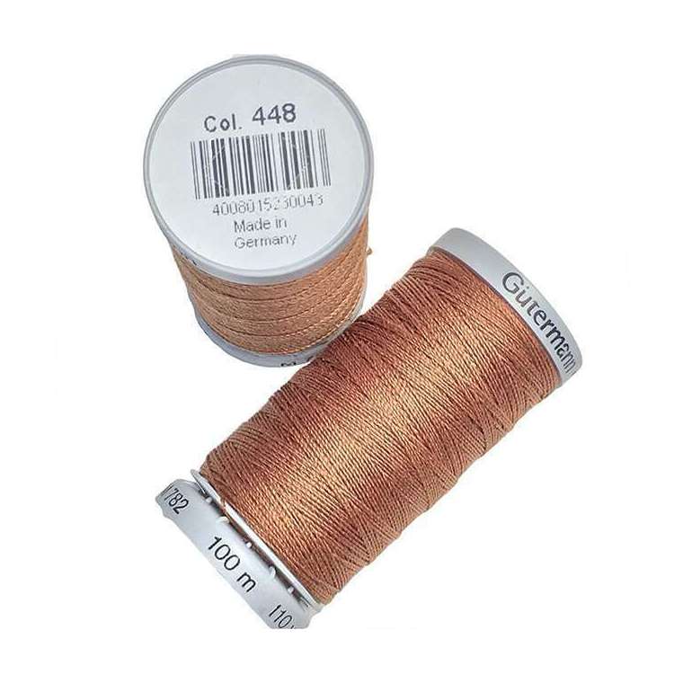 Gutermann garen extra sterk Kleur 448 licht bruin