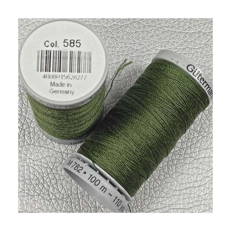 Gutermann garen extra sterk kleur 585 olive