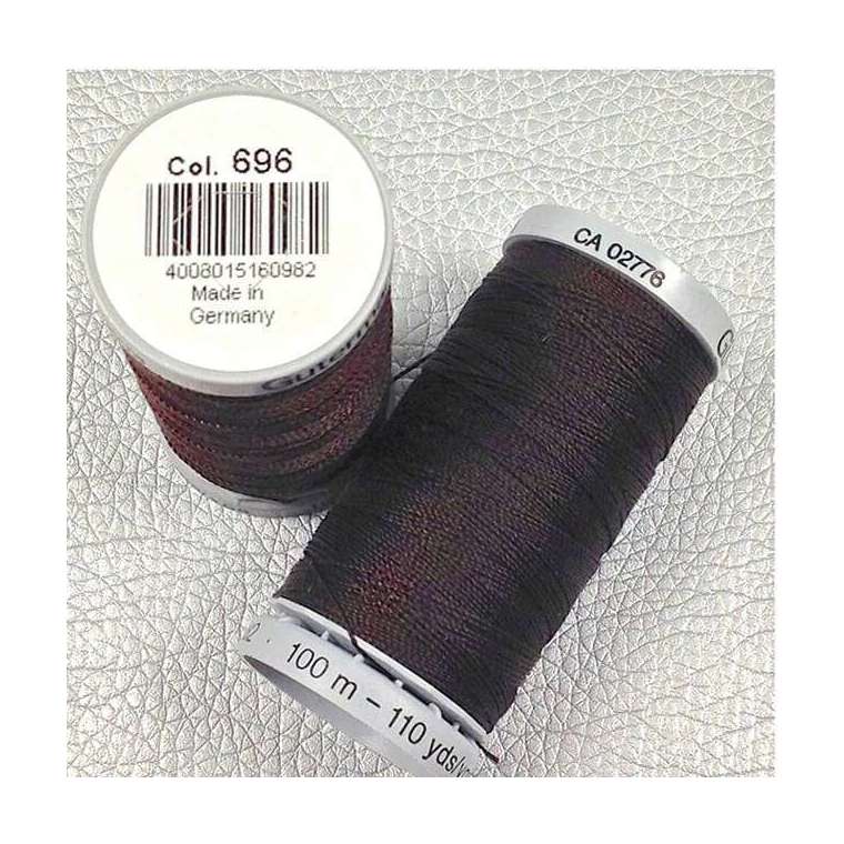 Gutermann garen extra sterk Kleur 696 donker bruin