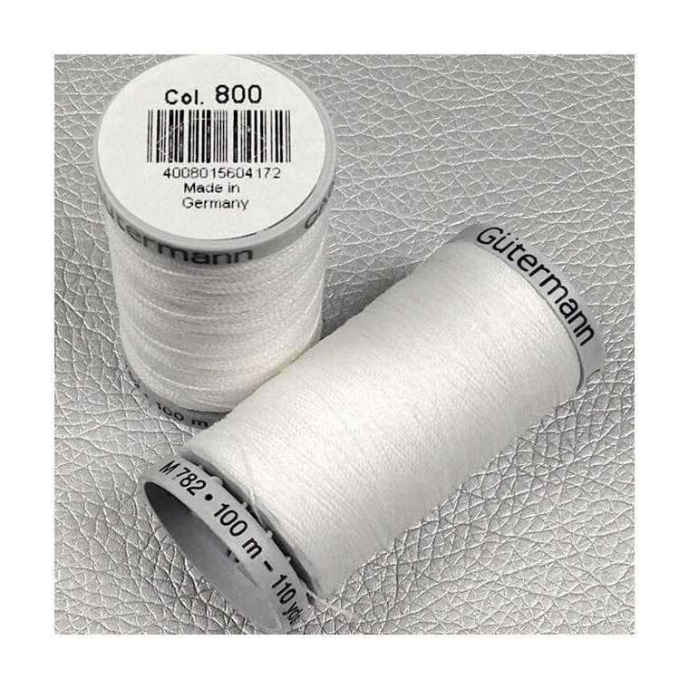 Gutermann garen extra sterk Kleur 800 wit