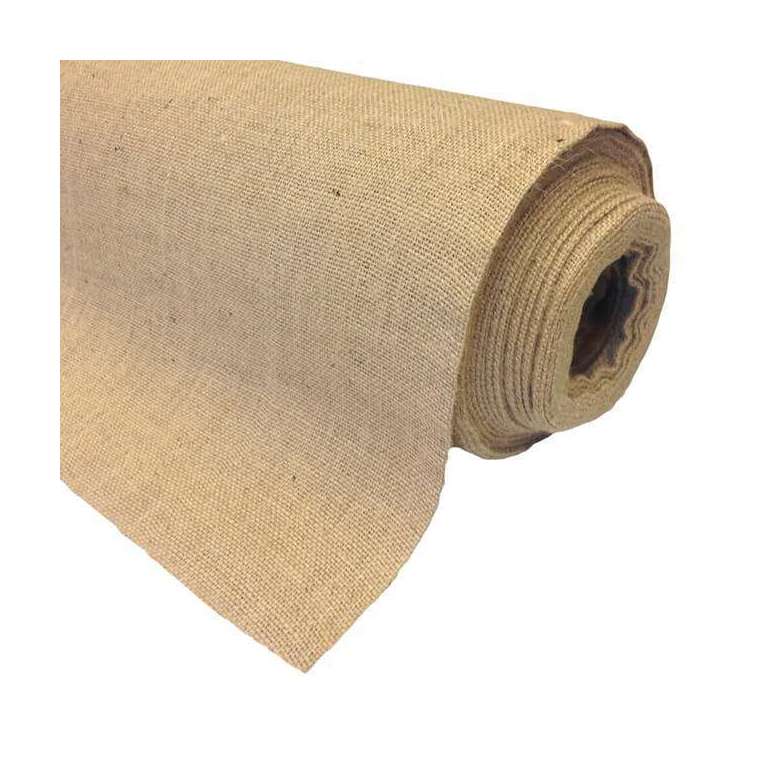 Jute doek zit kwaliteit op rol 183 cm breed