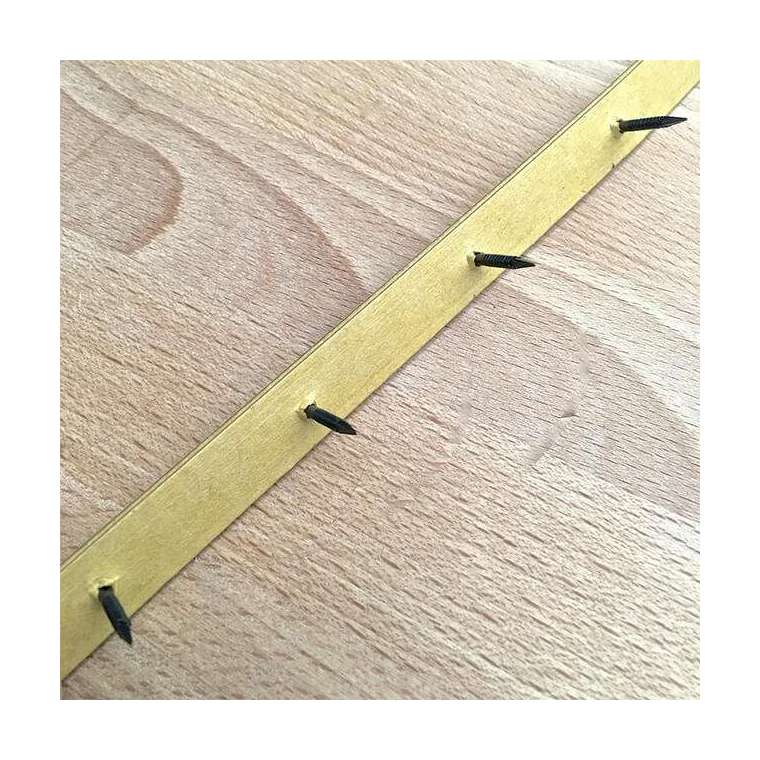 Karton spijker strip 76 cm lang