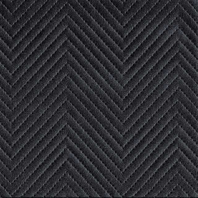 Kunstleer Monaco zwart 140 cm breed
