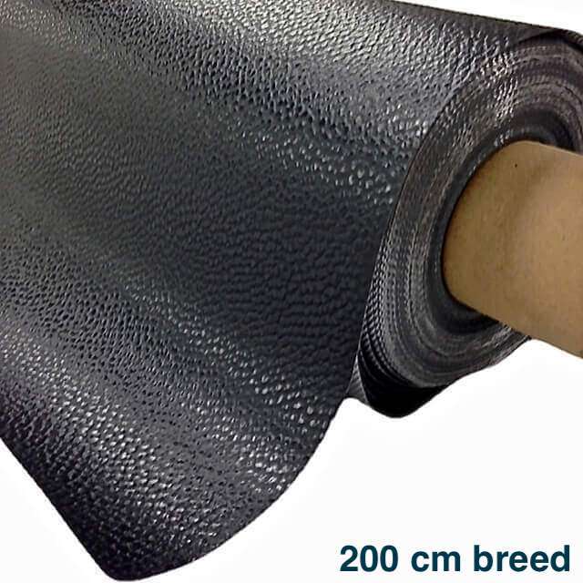Kunstleer Black Buster Hufter Proof 200 cm breed.