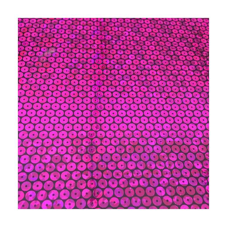 Kunstleer Disckoot fucshia 138 cm breed