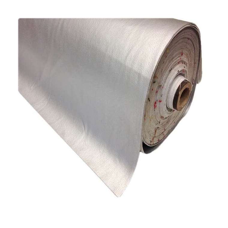 Kunstleer xt zilver 140 cm breed