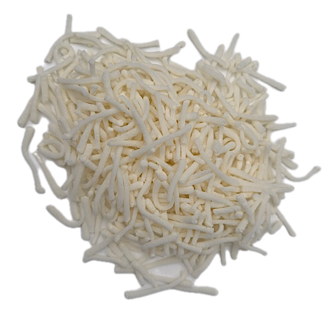 Latex spaghetti kussen vulling