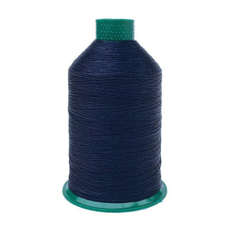 Leder garen donker blauw 5340 dikte 20