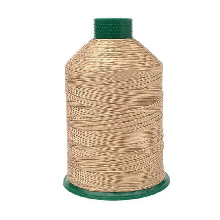 Leder garen beige 1100 dikte 20
