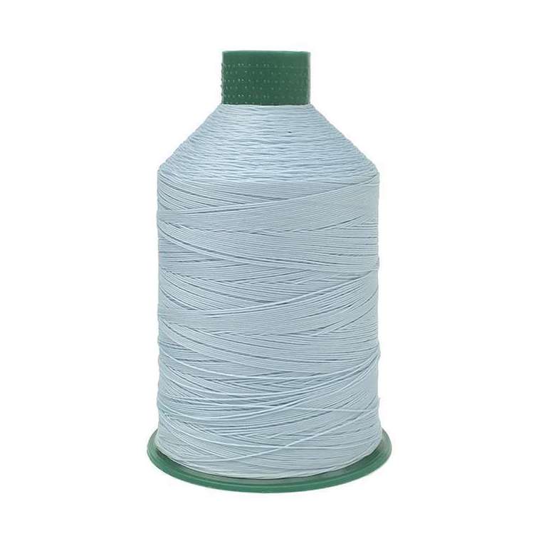 Leder garen licht blauw 3940 dikte 20