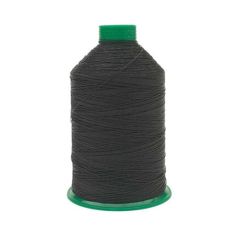 Leder garen zwart 1122 dikte 20